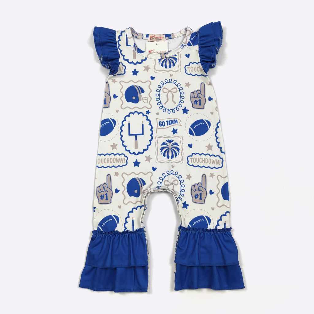 Blue Go Team Baby Romper