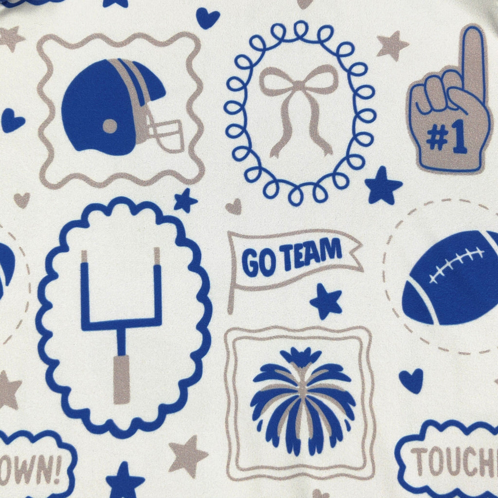 Blue Go Team Baby Romper