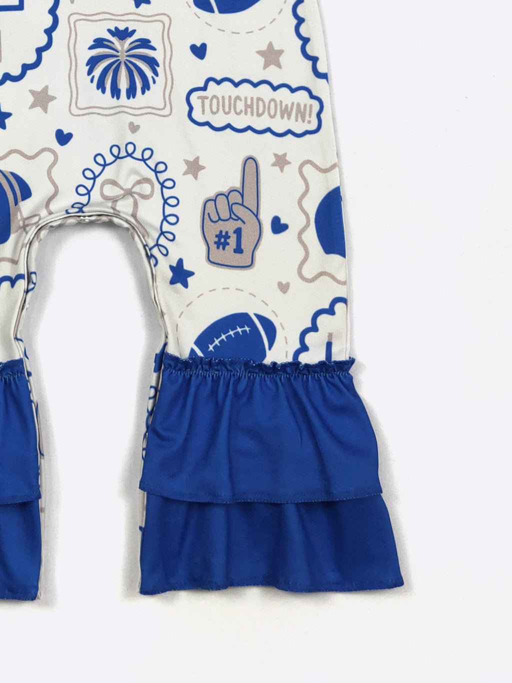 Blue Go Team Baby Romper