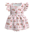 Pink Hats and Bows Romper