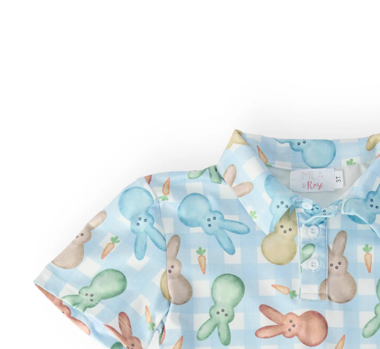 Boys Carrot Patch Short Sleeve Polo