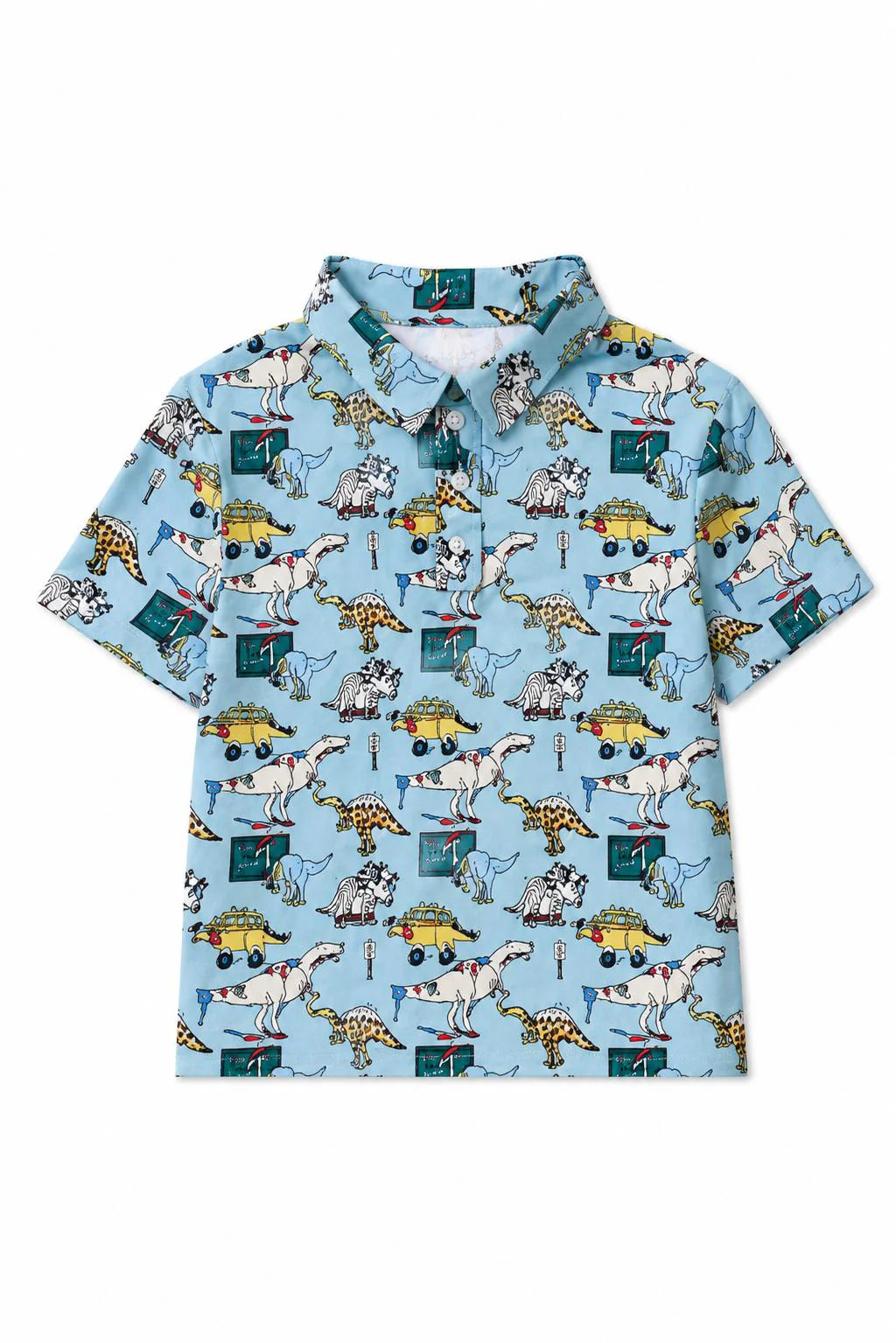 Boys Schoolyard Stomp Short Sleeve Polo Copy