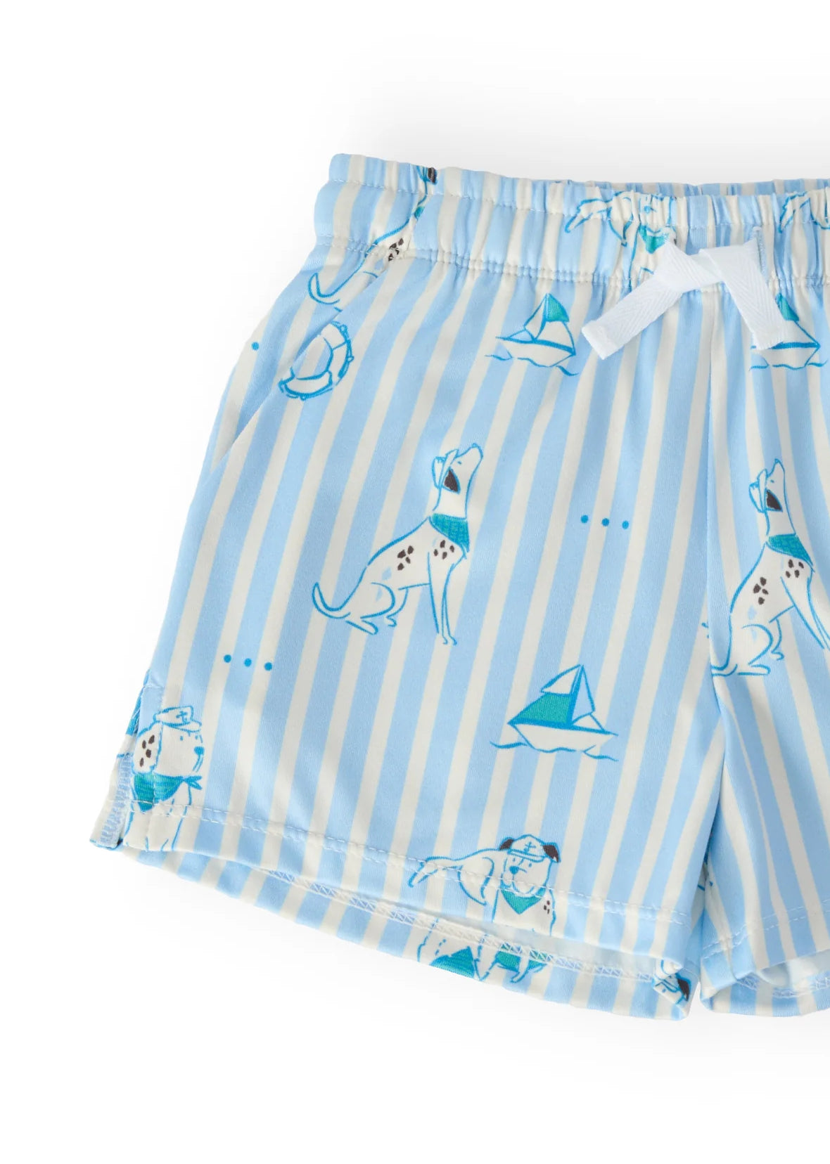 Boys Seaside Pup Play Shorts