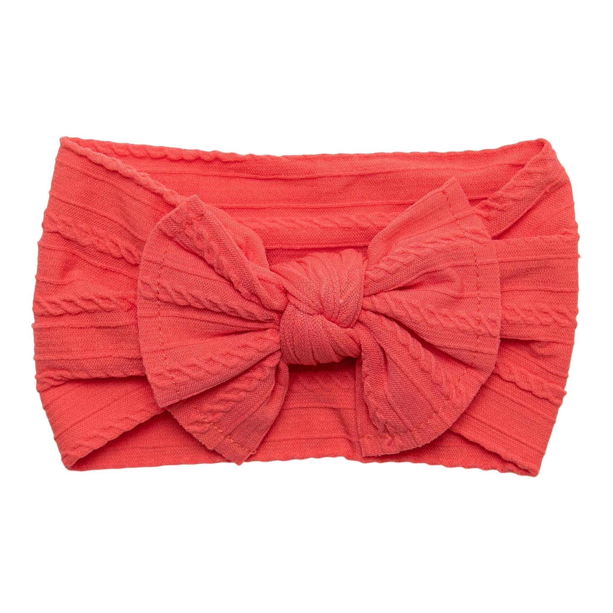 Cable Knit Nylon Headwrap