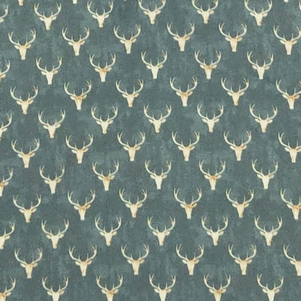 Emerald Deer Boy Collar Shirt