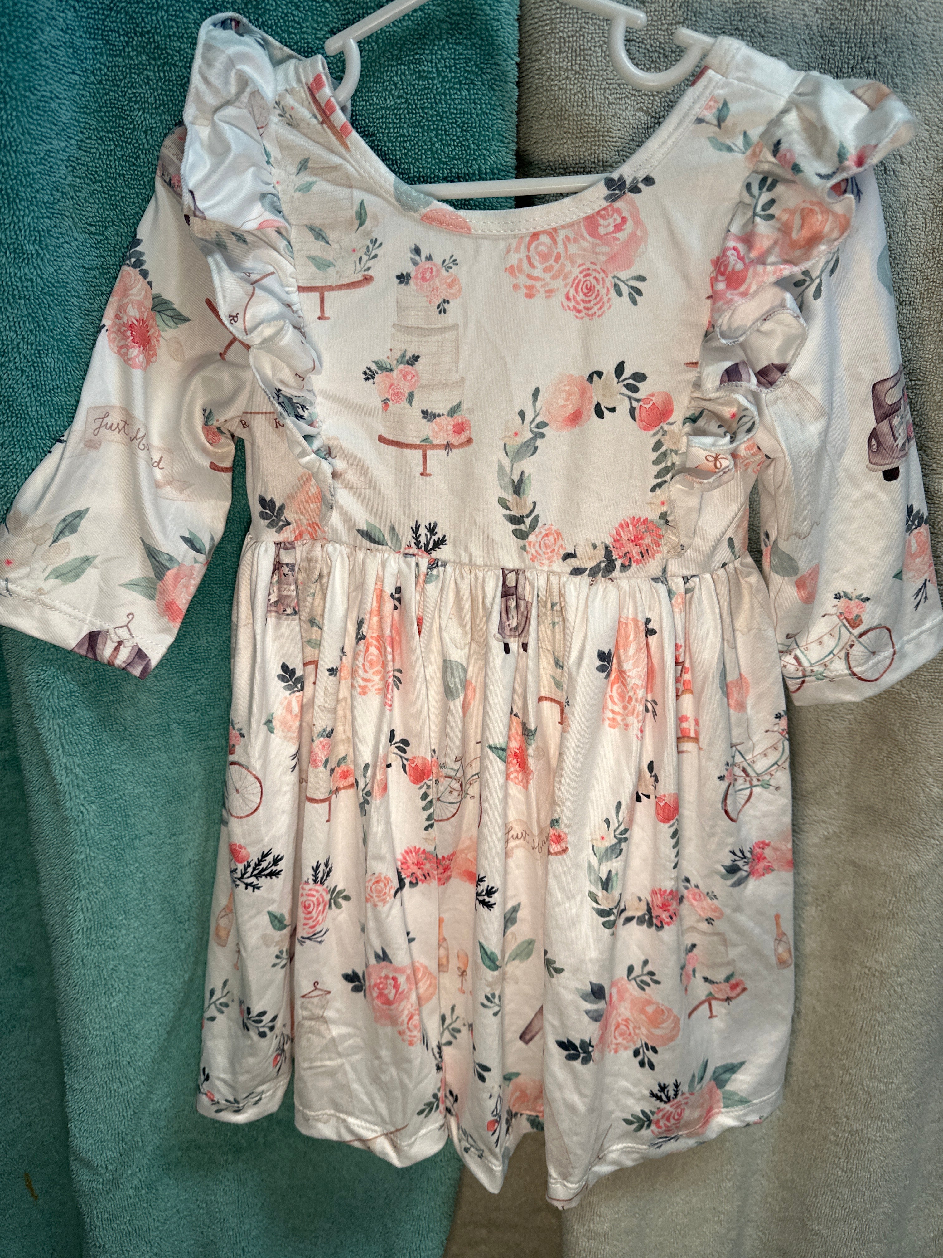 Flower Girl Ruffle Twirl Dress