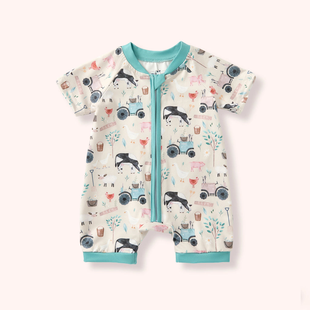 Friendly Farmyard - Boy Romper