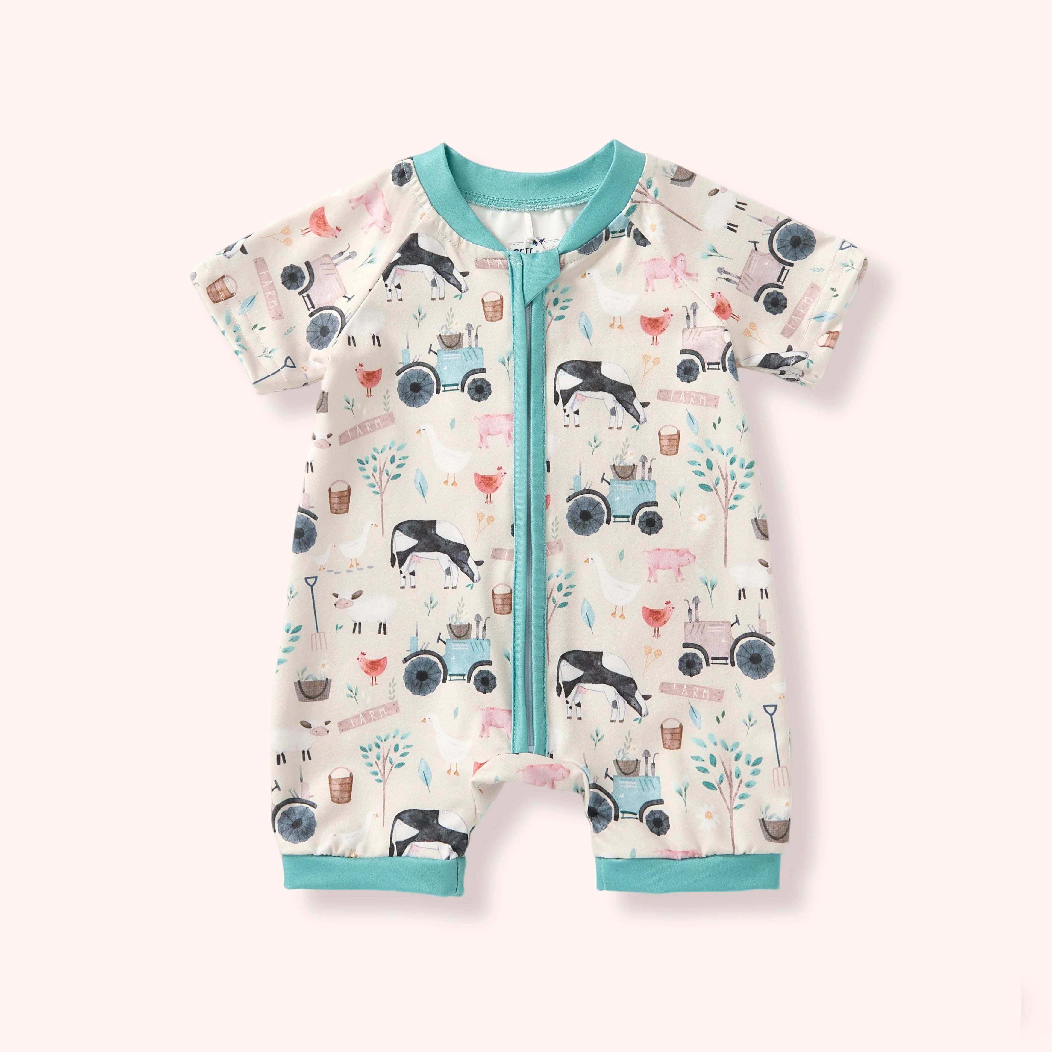 Friendly Farmyard - Boy Romper