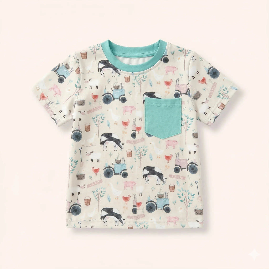 Friendly Farmyard - Boy Shirt