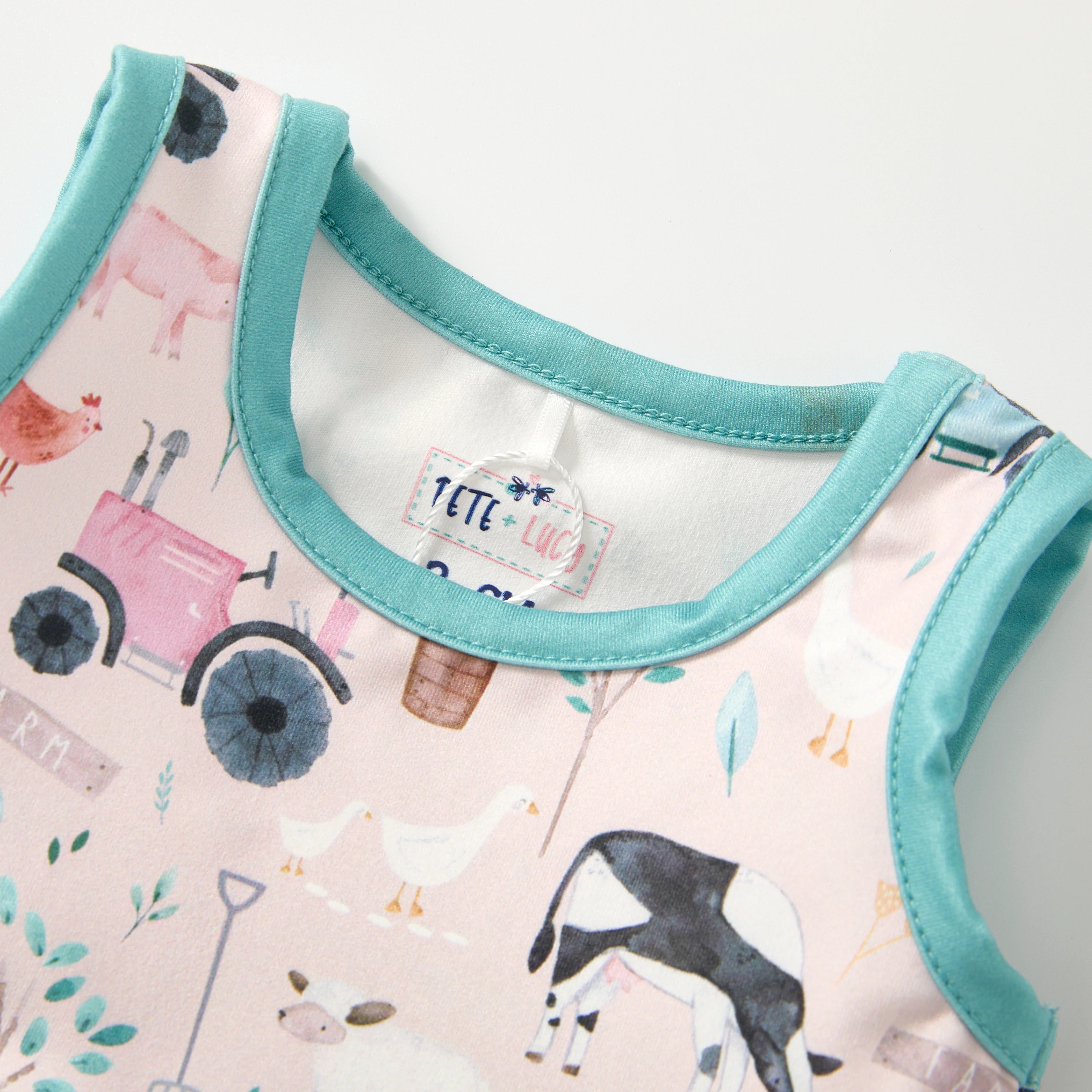 Friendly Farmyard - Girl Romper