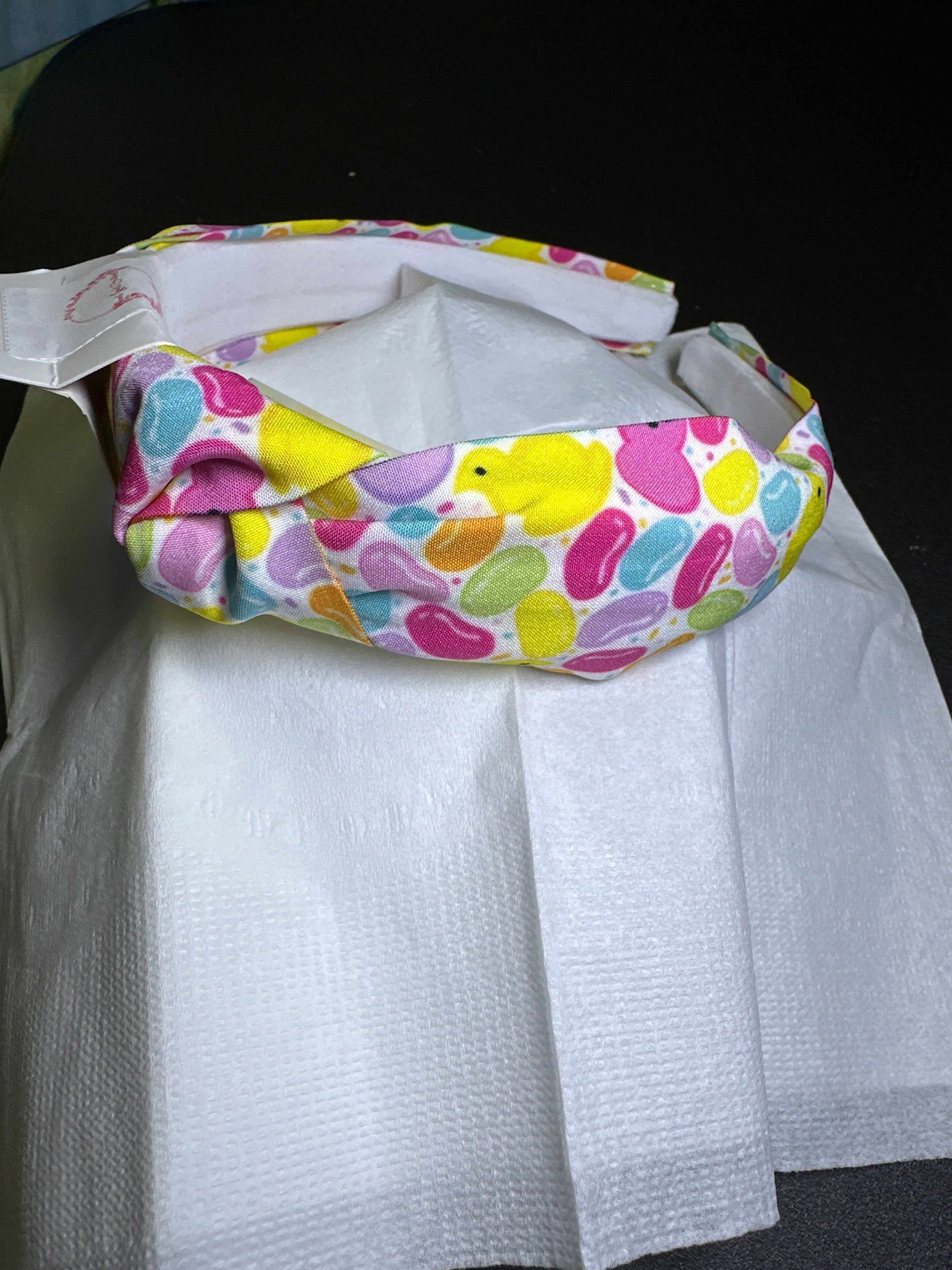 Fun Bright Easter Candy Knotted Headband