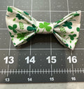 Green Clovers Bow Tie