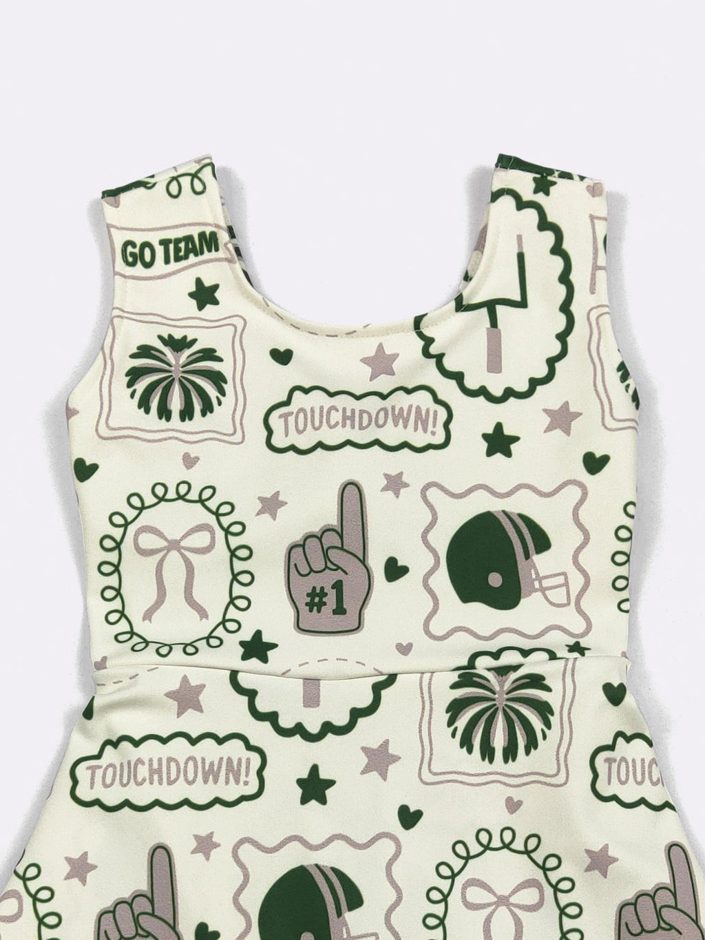 Blue Go Team Girls Athletic Dress