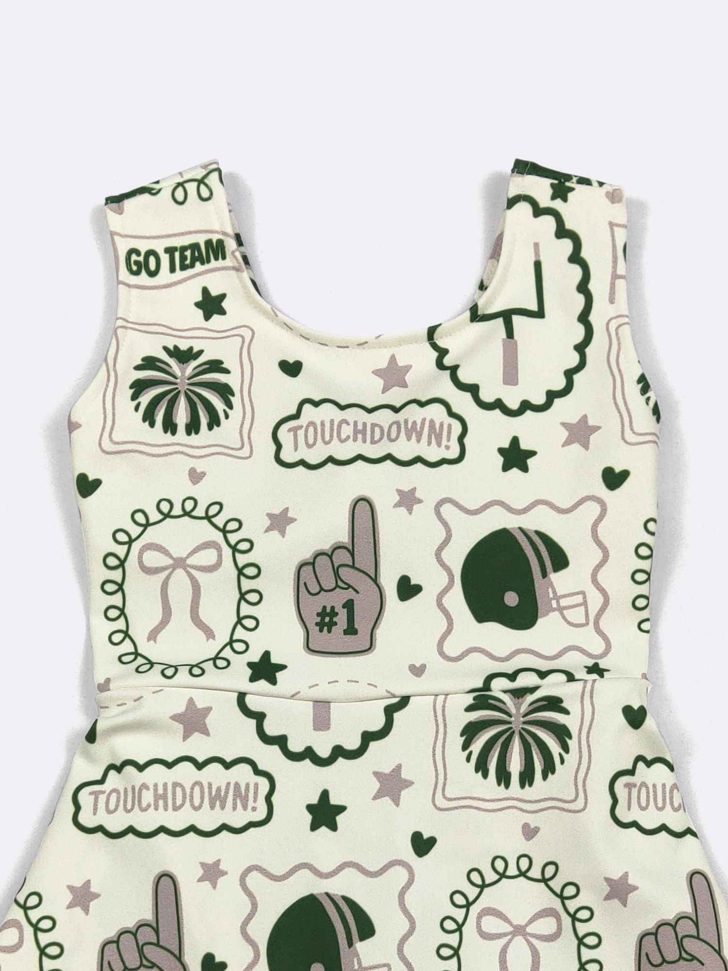 Blue Go Team Girls Athletic Dress