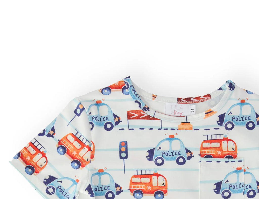 Boys Highway Hero Short Sleeve Pocket Tee
