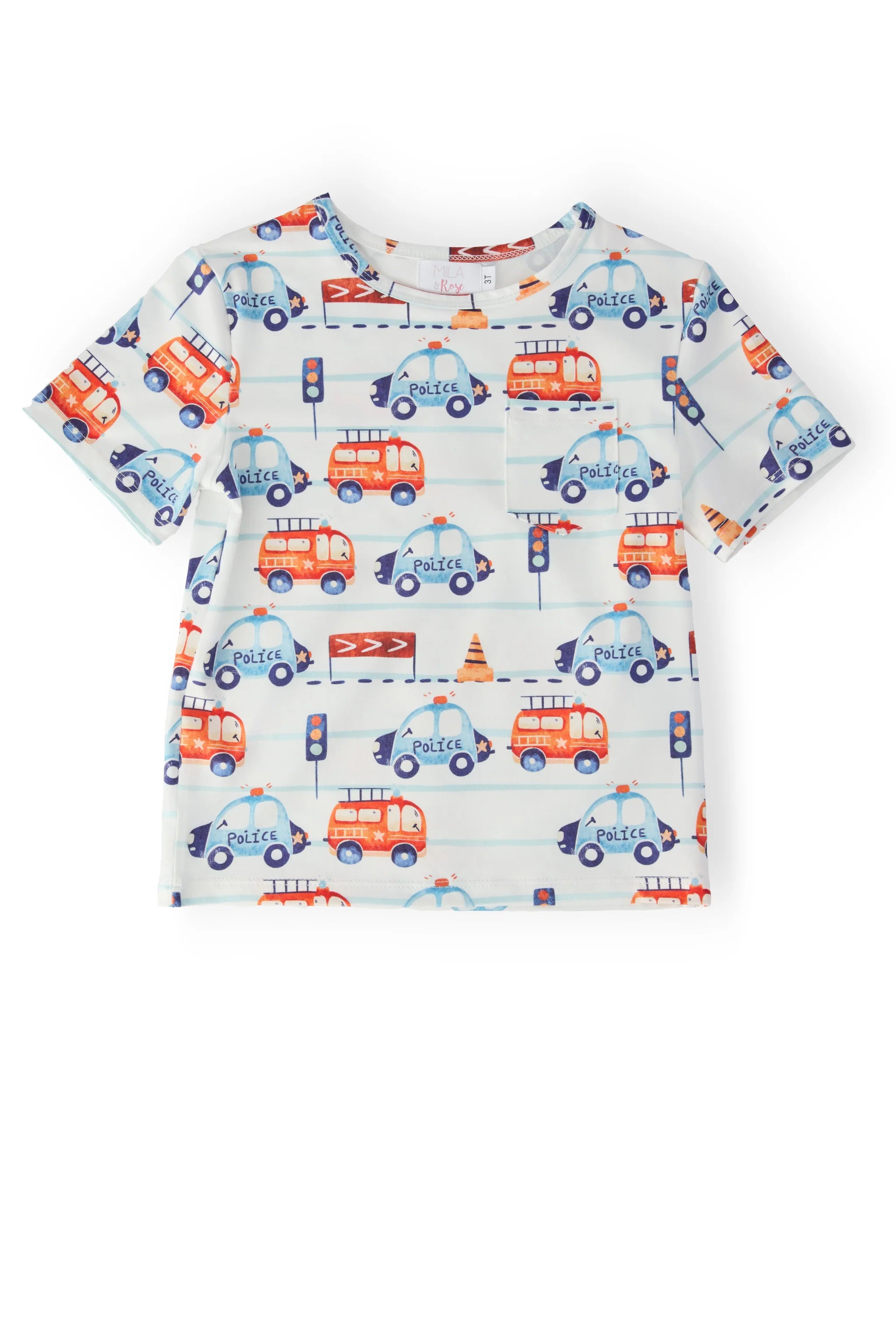 Boys Highway Hero Short Sleeve Pocket Tee