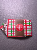 Hot Cocoa Faux Leather Snap Clip