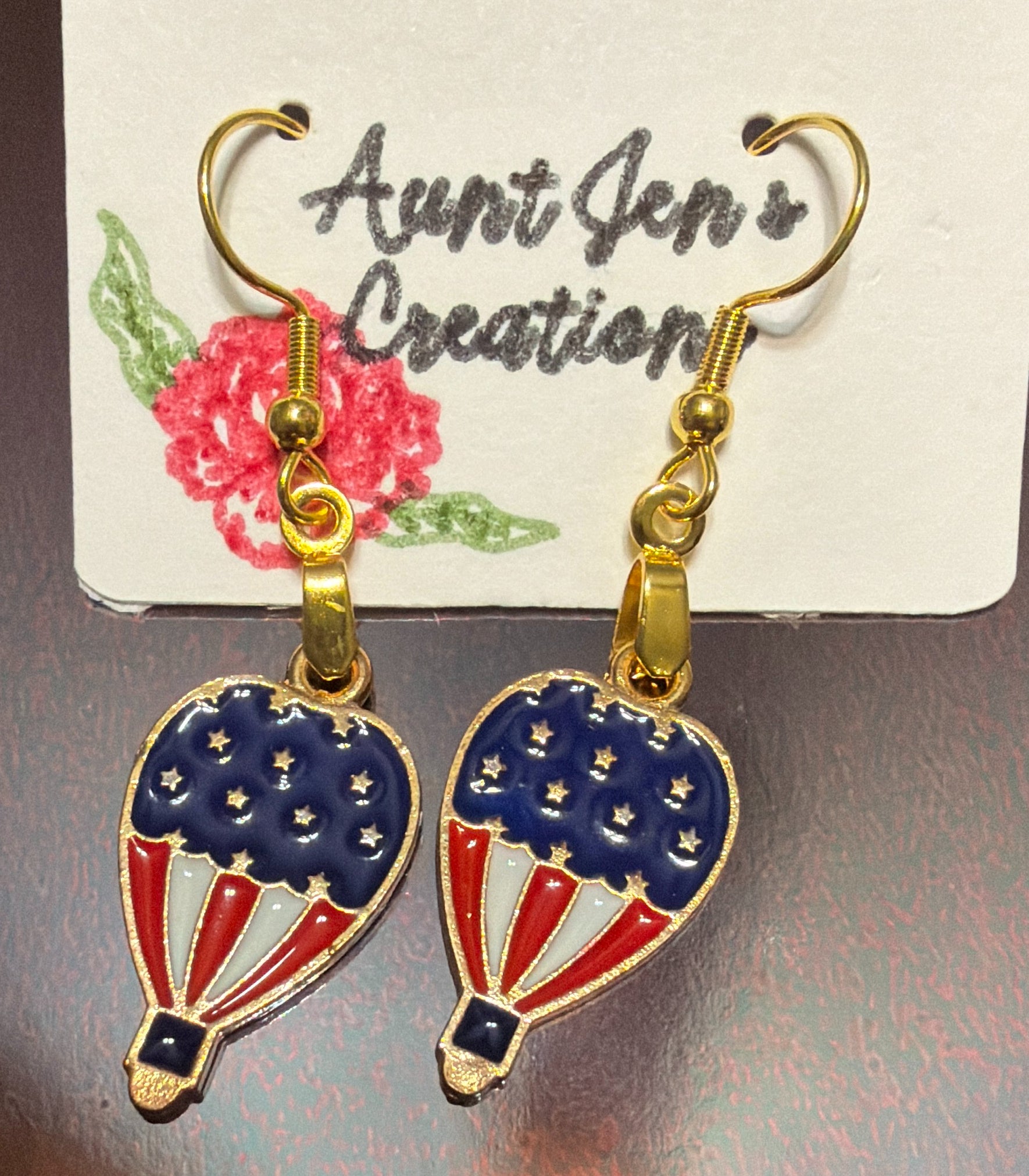 Patriotic Earrings