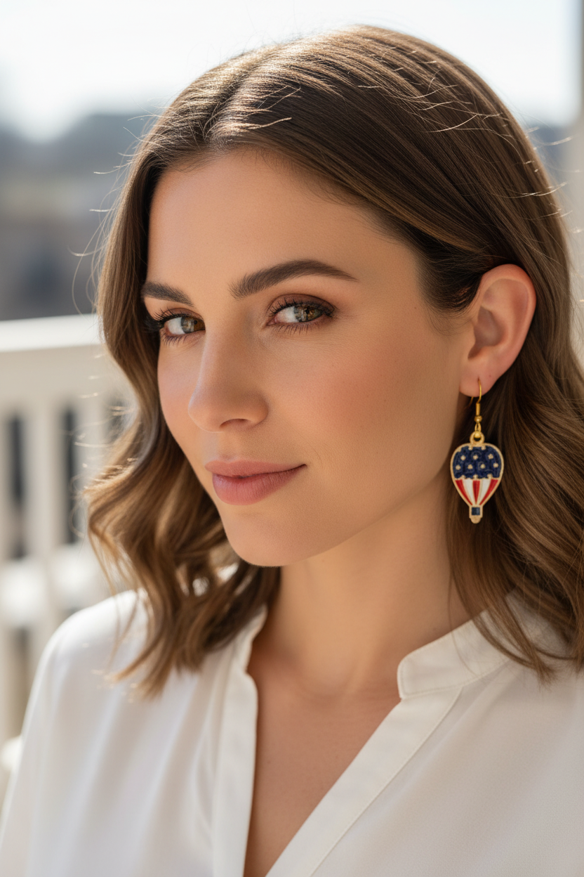 Patriotic Earrings