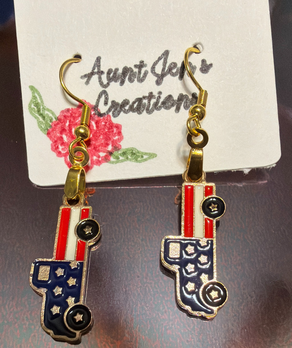 Patriotic Earrings