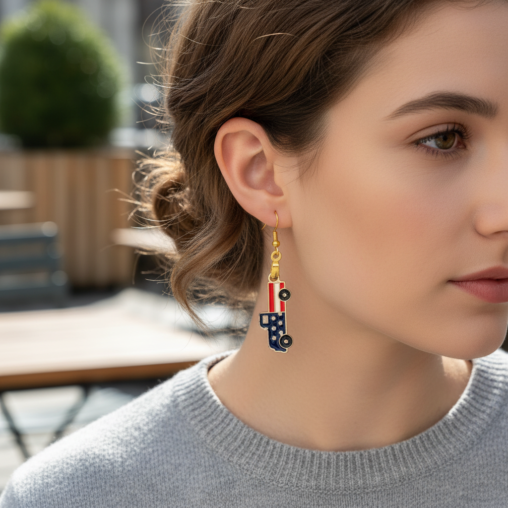 Patriotic Earrings