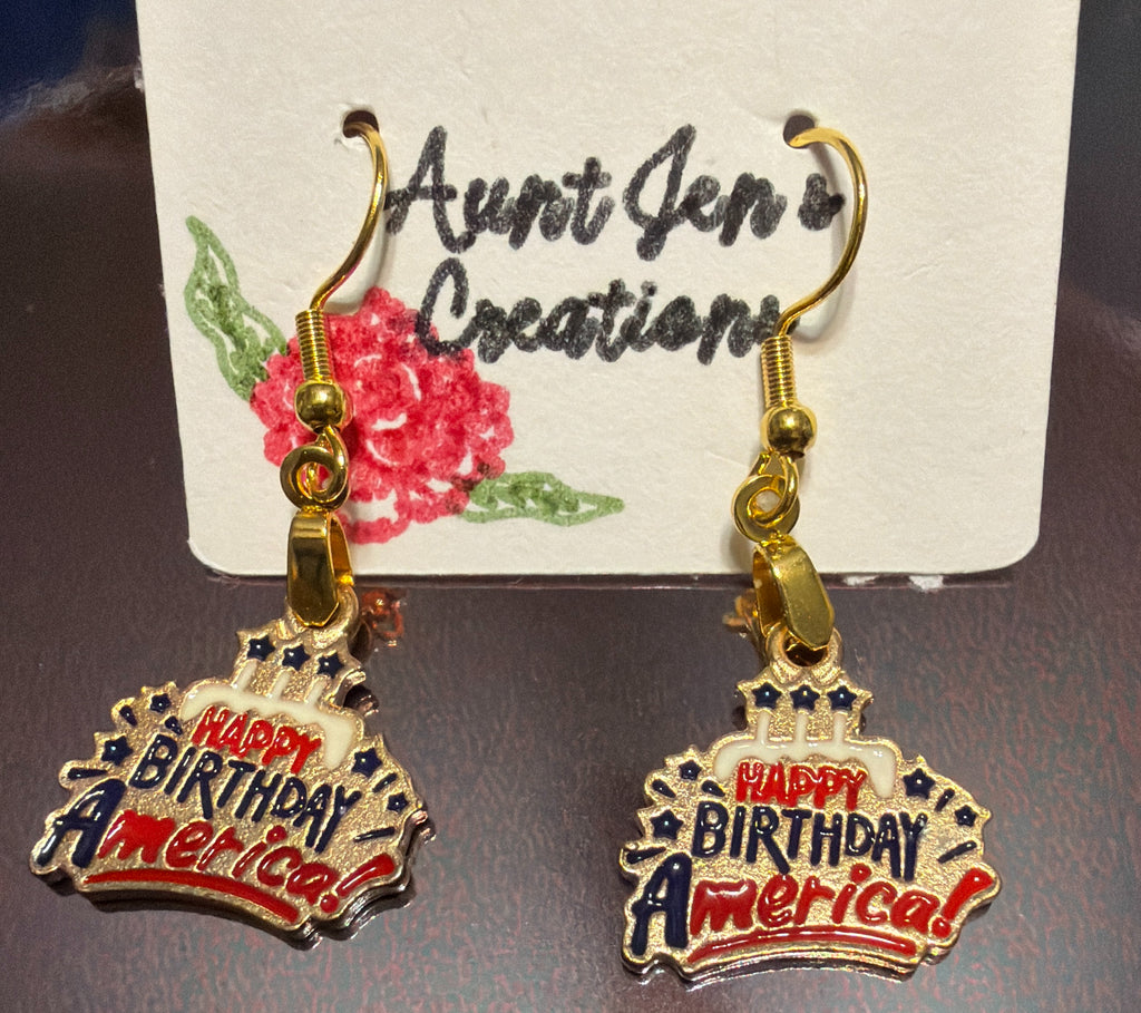 Patriotic Earrings