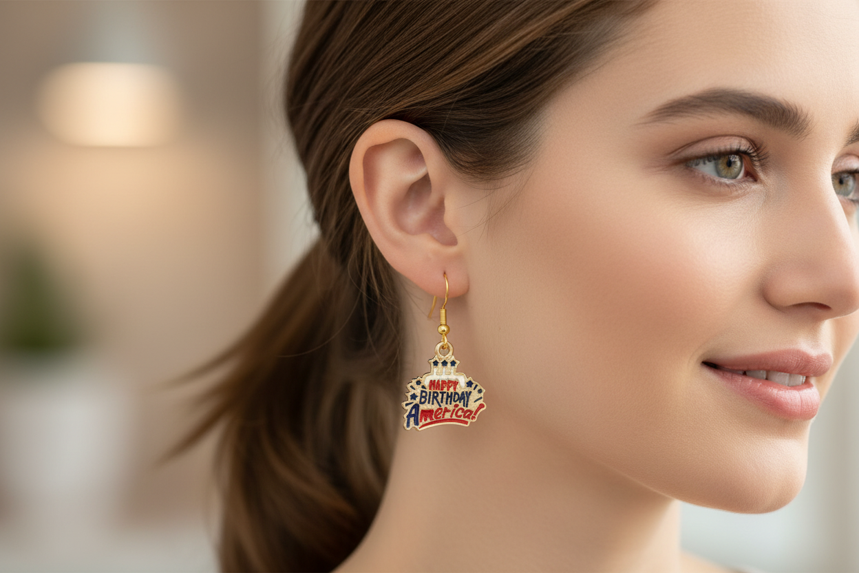 Patriotic Earrings