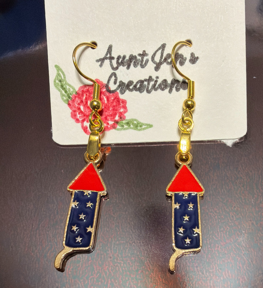 Patriotic Earrings