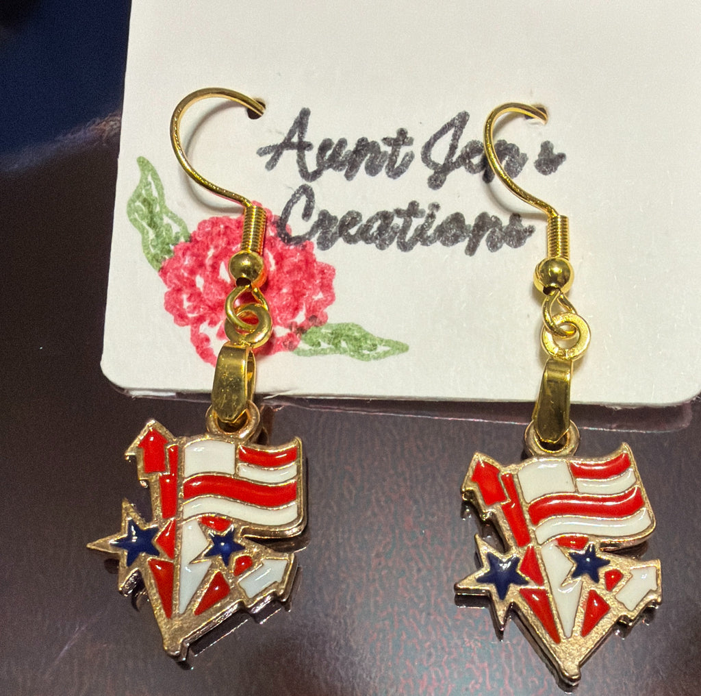 Patriotic Earrings