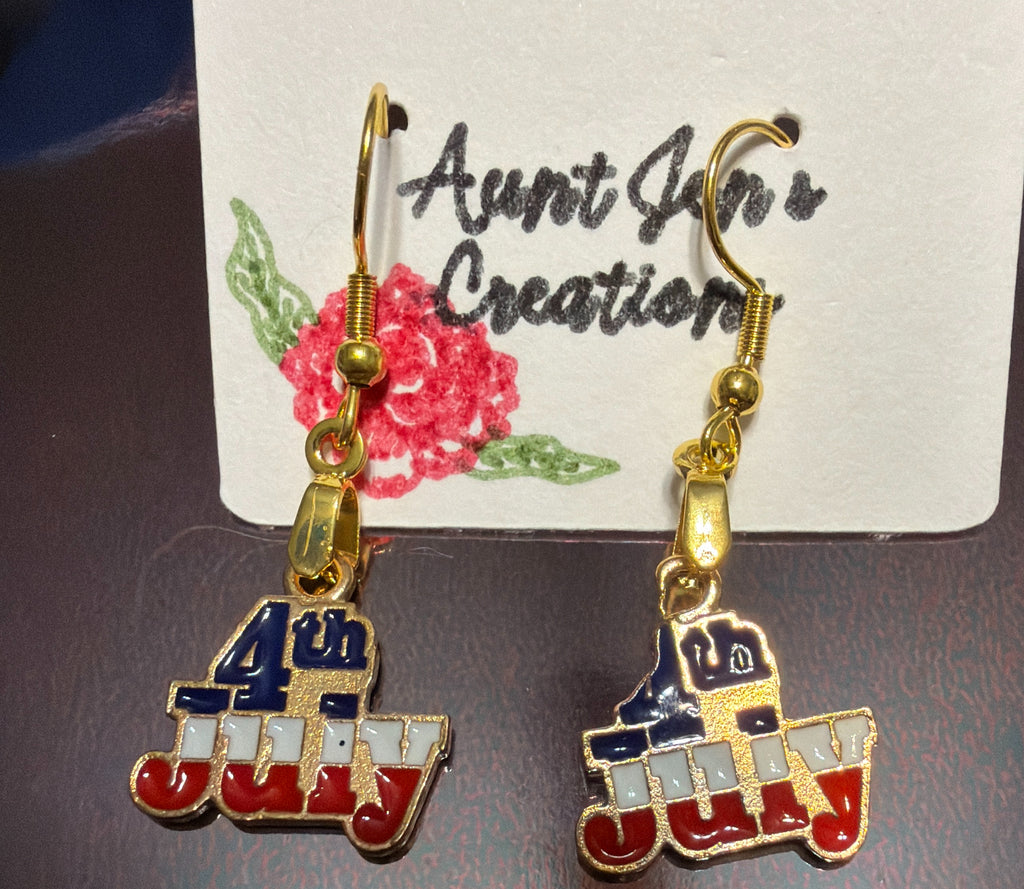 Patriotic Earrings