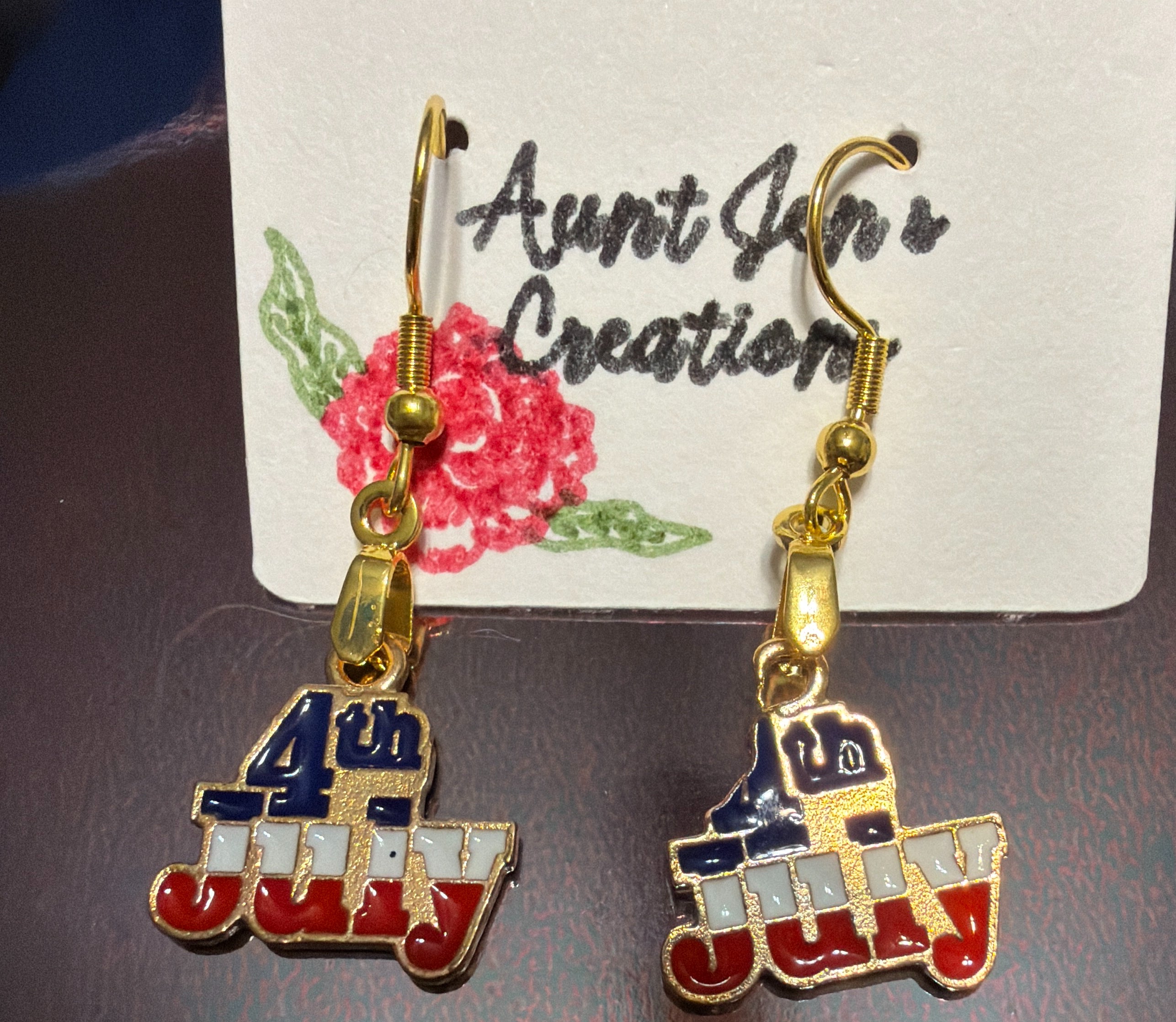 Patriotic Earrings