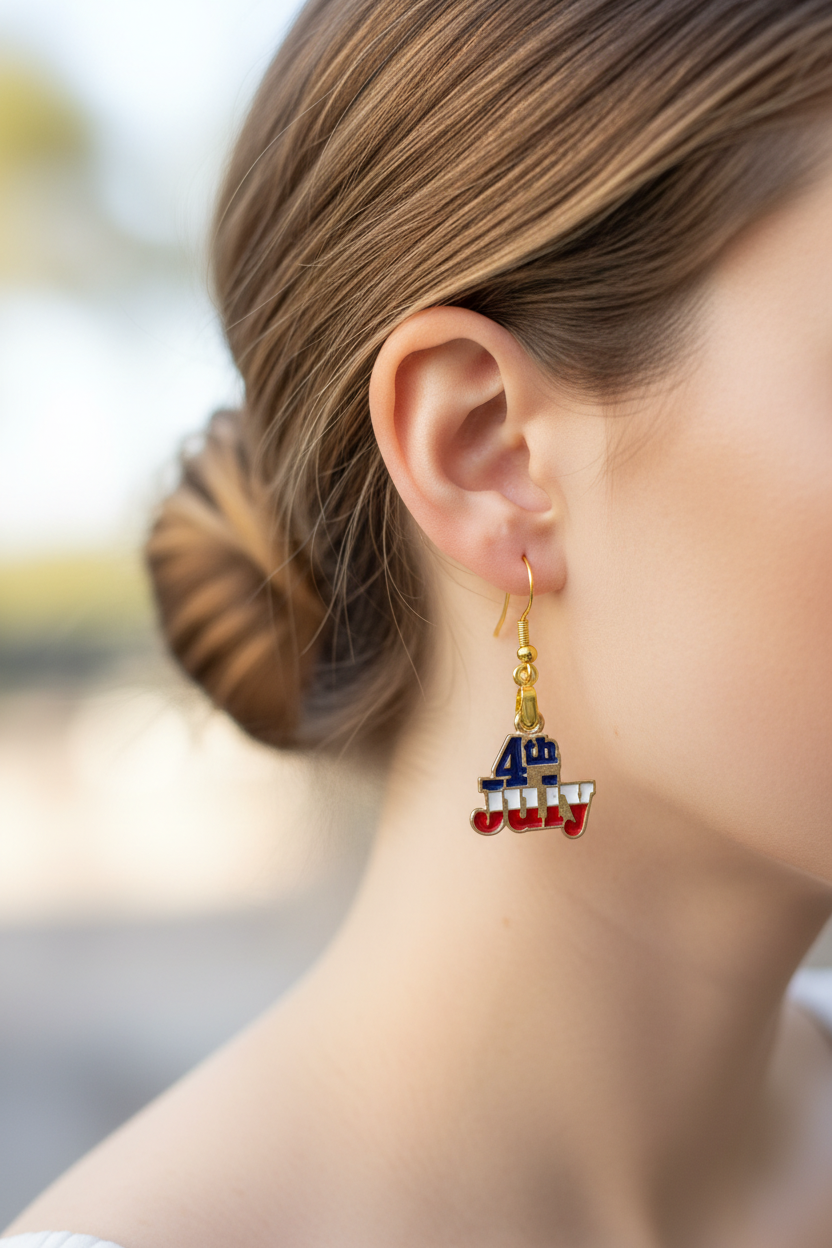 Patriotic Earrings