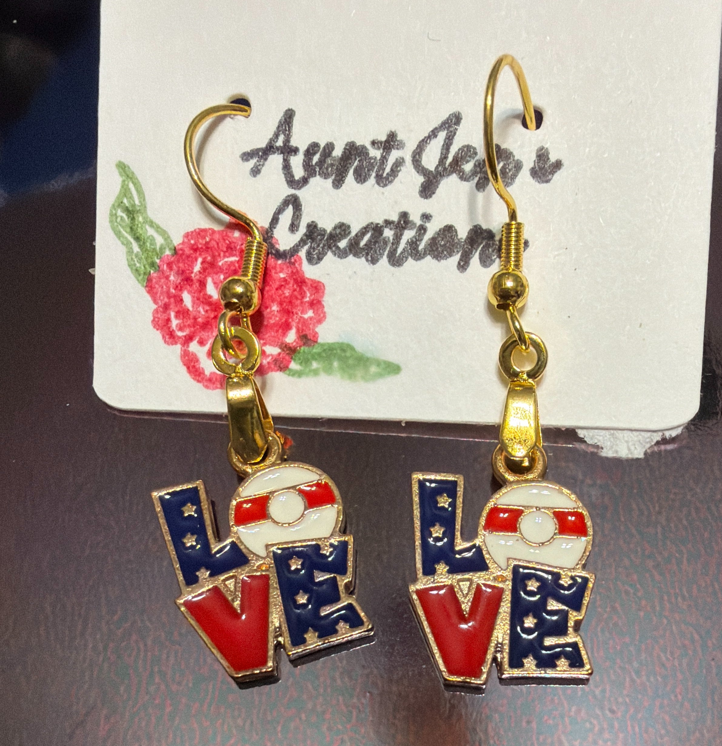 Patriotic Earrings