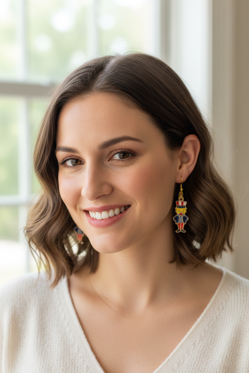 Patriotic Earrings