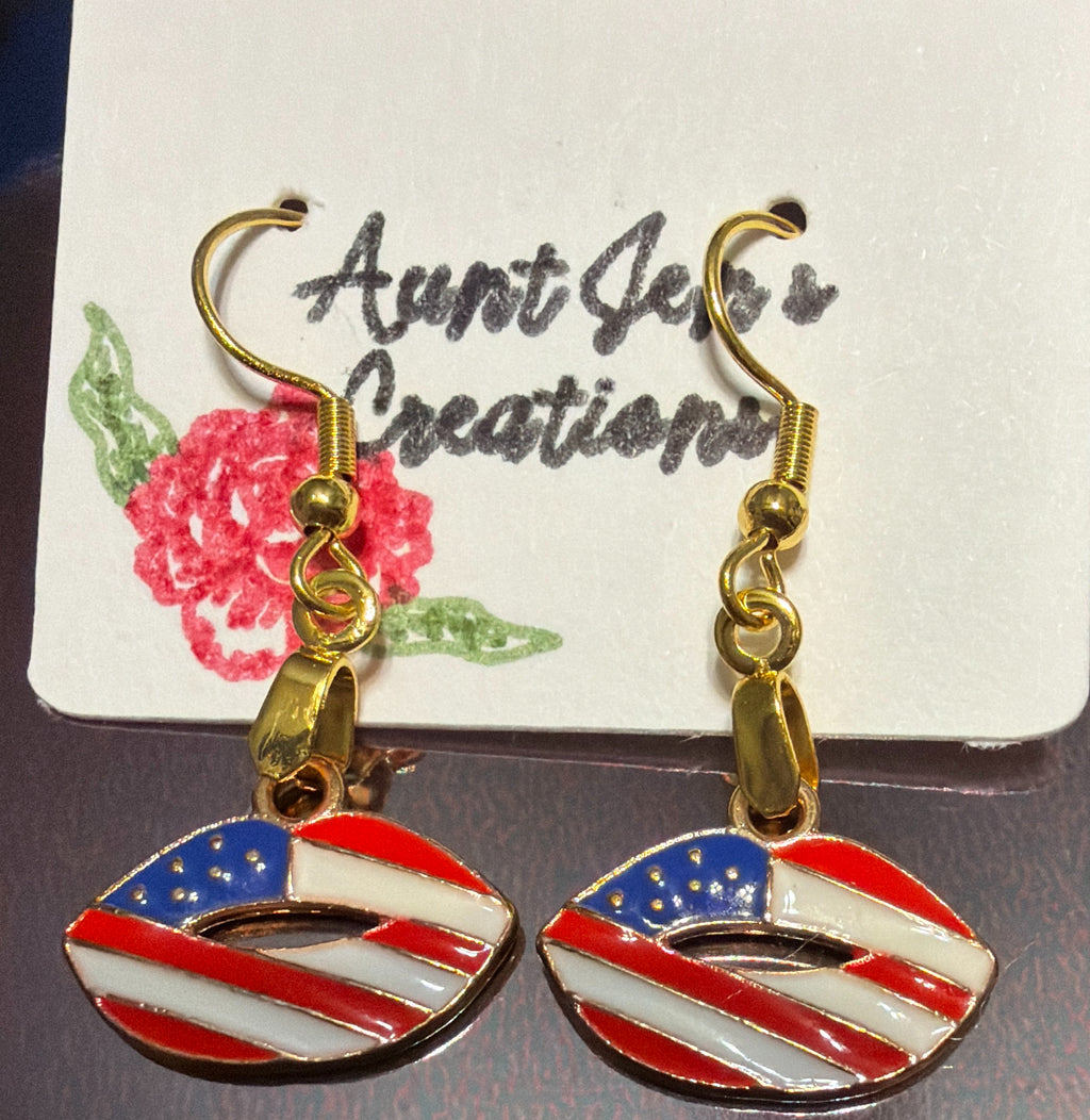 Patriotic Earrings