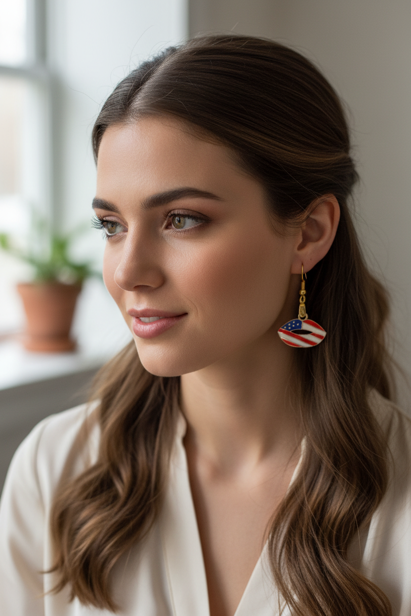 Patriotic Earrings
