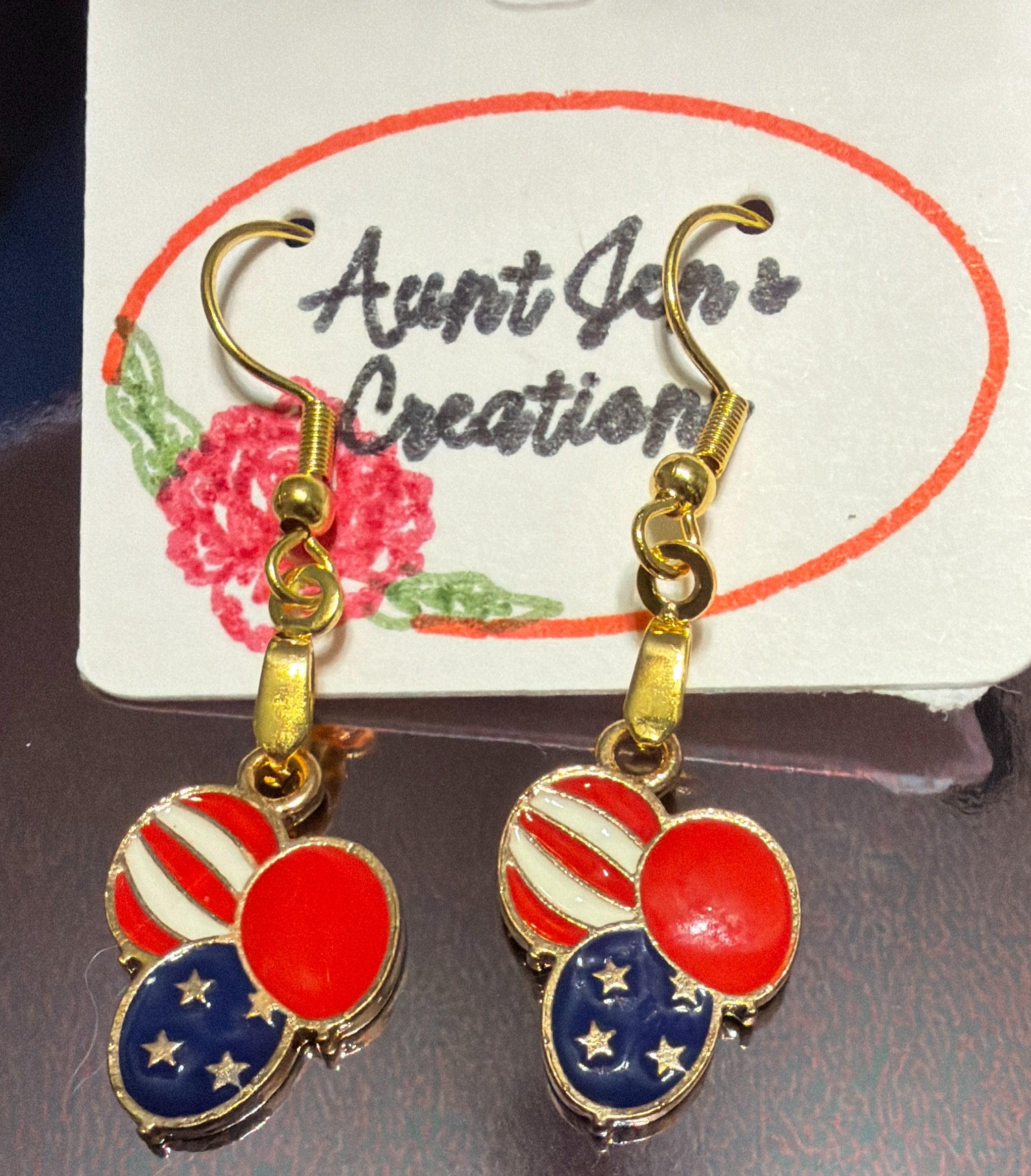 Patriotic Earrings