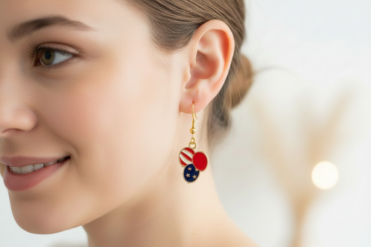 Patriotic Earrings