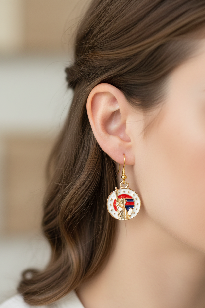 Patriotic Earrings