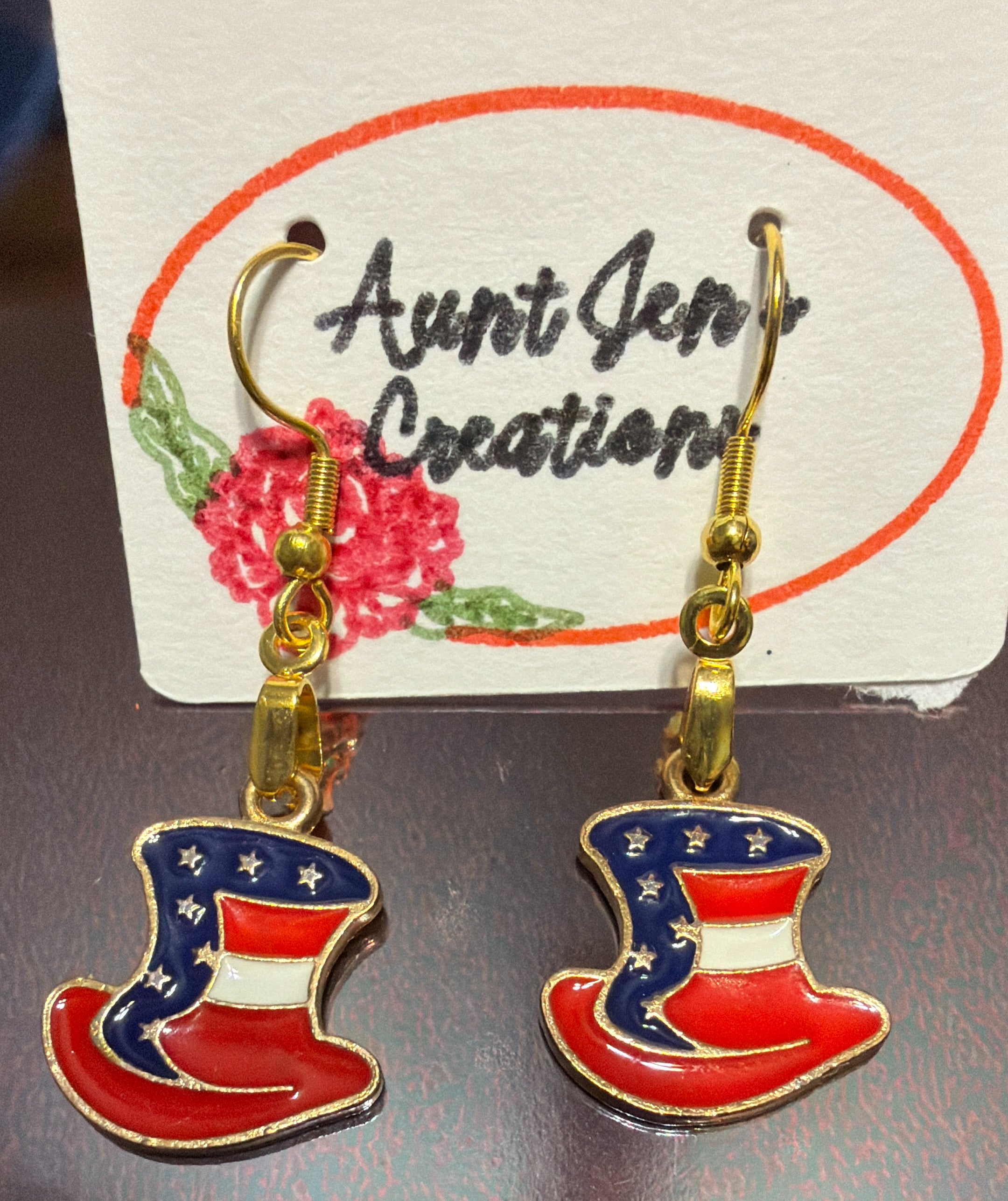 Patriotic Earrings