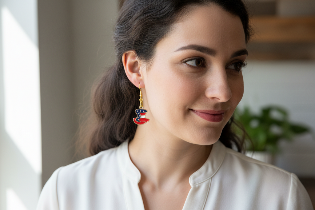 Patriotic Earrings