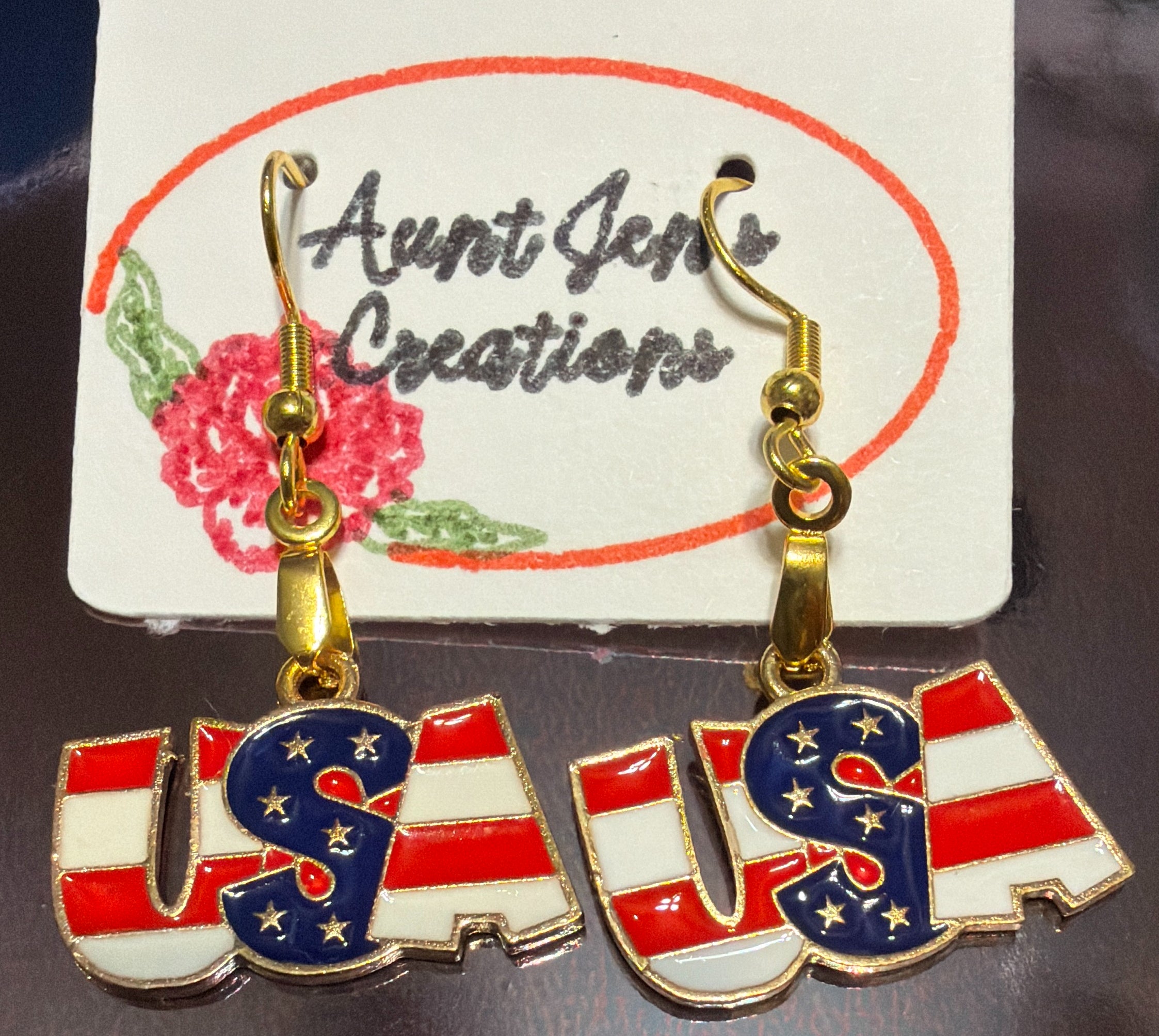 Patriotic Earrings