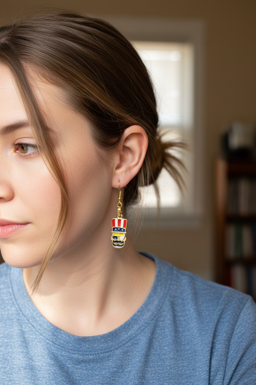 Patriotic Earrings