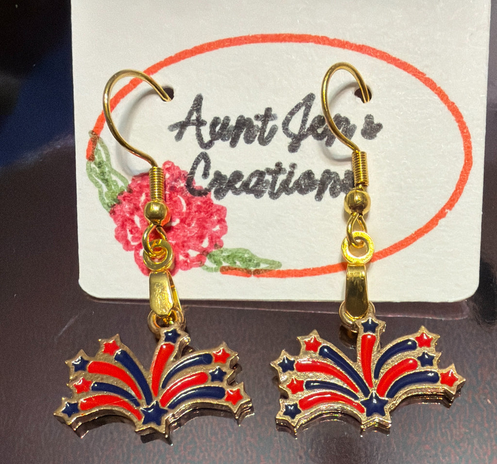Patriotic Earrings