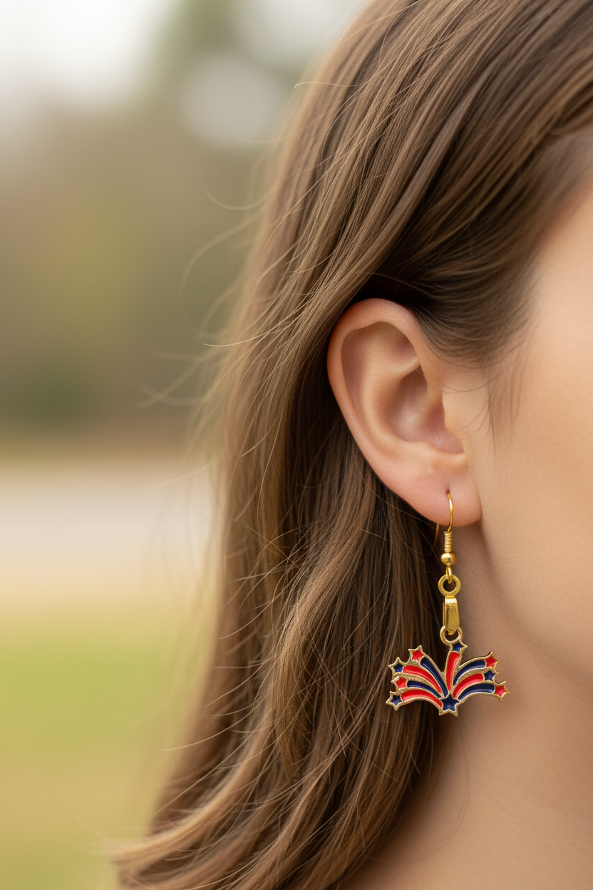 Patriotic Earrings