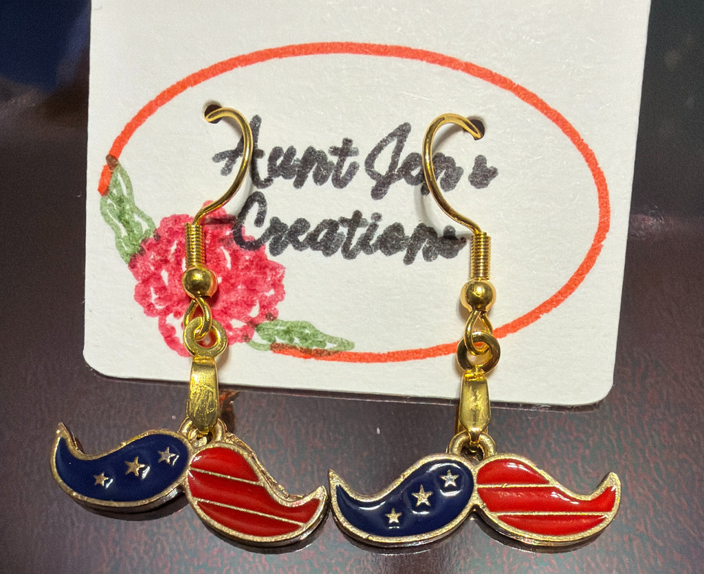 Patriotic Earrings