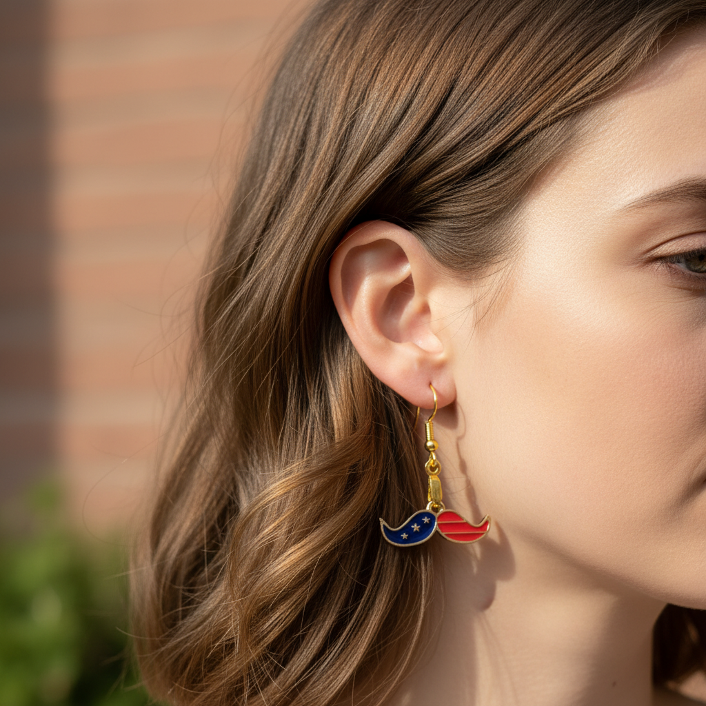 Patriotic Earrings