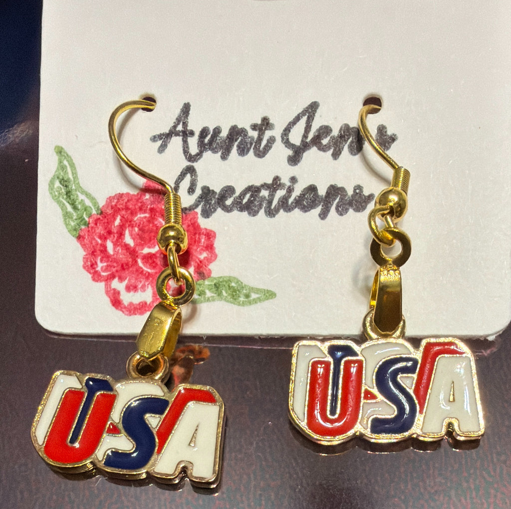 Patriotic Earrings