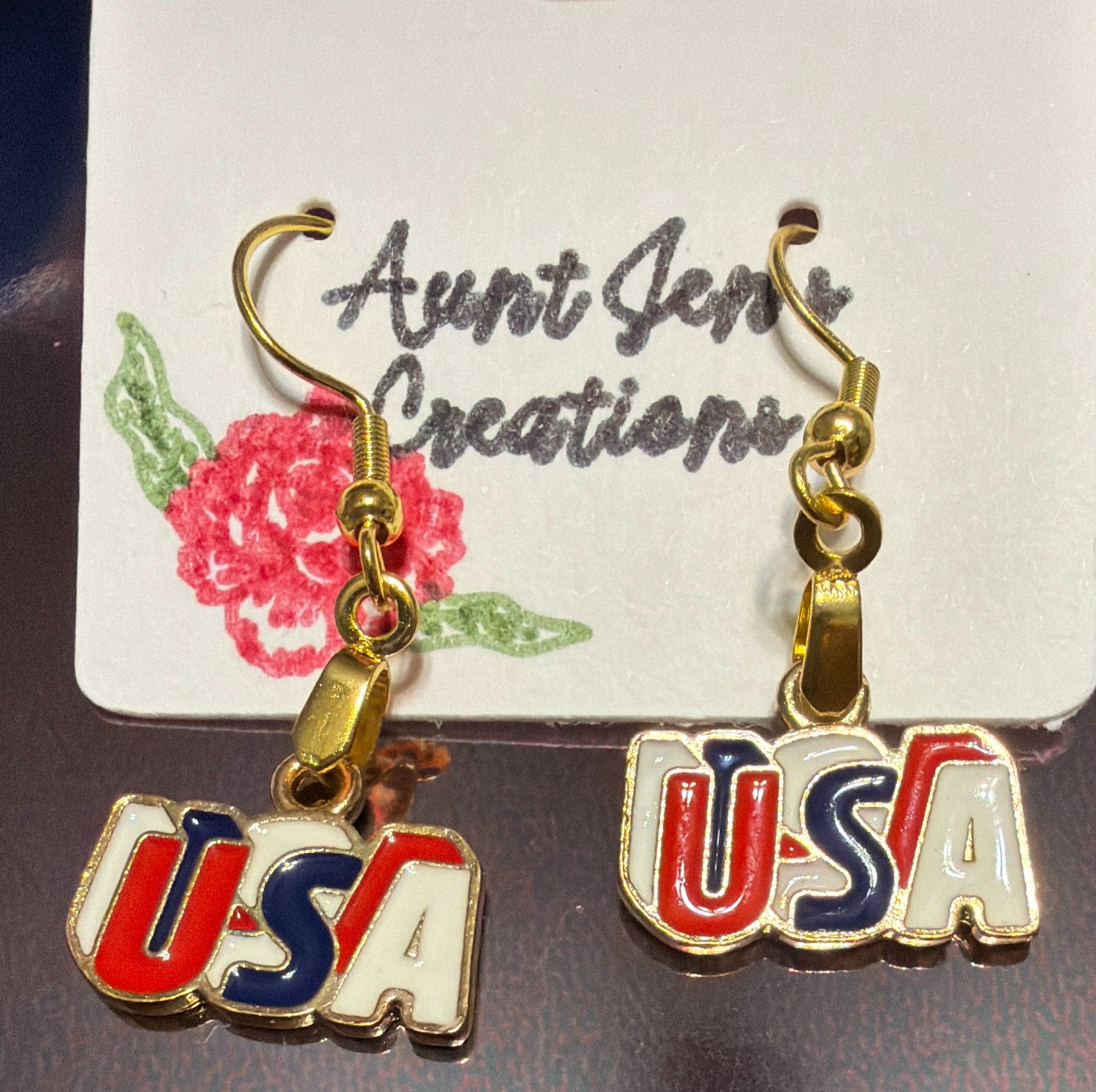 Patriotic Earrings