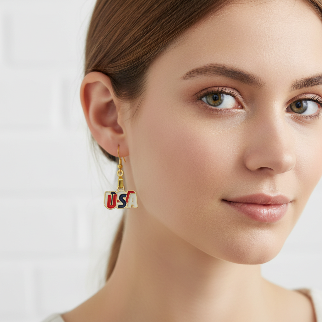 Patriotic Earrings